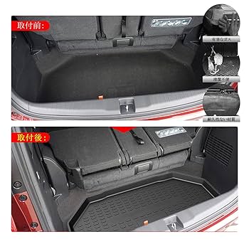 オデッセイ　純正品　ラゲッジマット　トランクマット　RCオデッセイ Amazon.co.jp: 車のトランクマット ホンダ オデッセイRC系